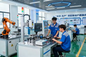 “订单+产能双驱动”！领湖智能“校中厂”成校企合作新选择